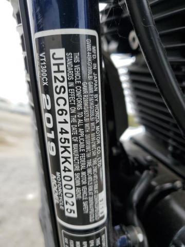 2019 HONDA VT1300 CX JH2SC6145KK400025