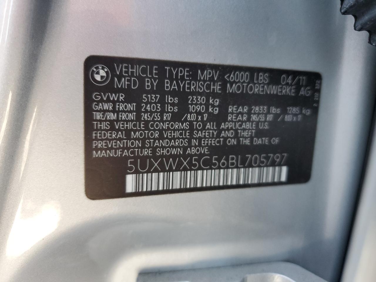 BMW X3 xdrive2 2011