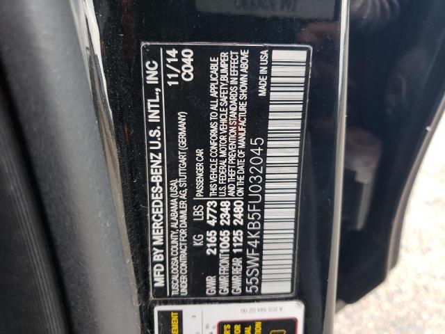 2015 MERCEDES-BENZ C 300 4MAT - 55SWF4KB5FU032045