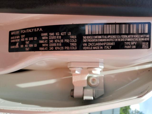 2017 JEEP RENEGADE L - ZACCJABB4HPG66461