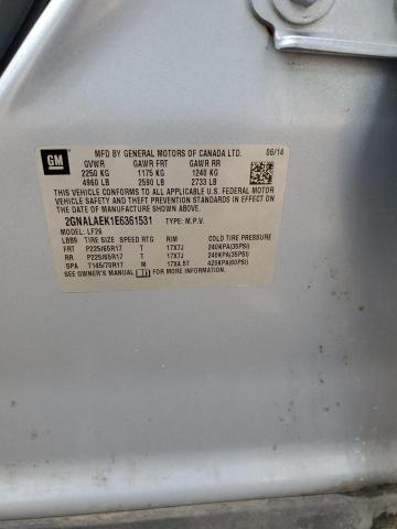 2014 CHEVROLET EQUINOX LS - 2GNALAEK1E6361531