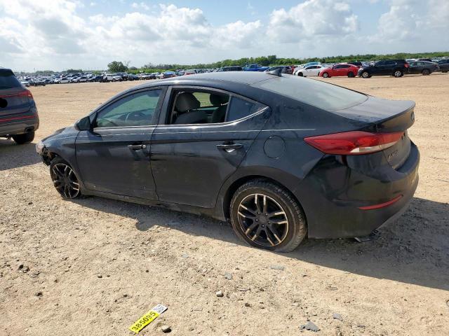HYUNDAI ELANTRA SE 2017 black  gas KMHD84LF2HU156476 photo #3