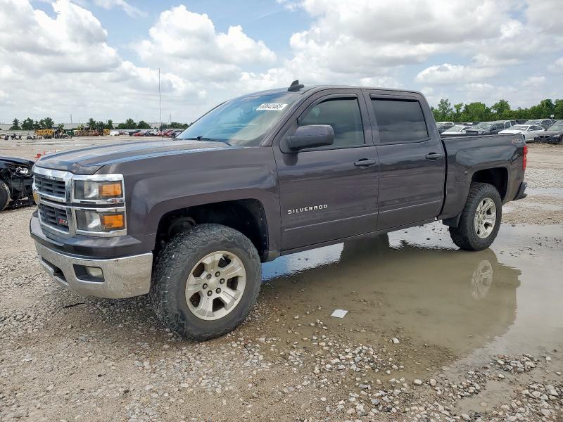 CHEVROLET SILVERADO 2015 charcoal crew pic gas 3GCUKREC0FG509688 photo #1