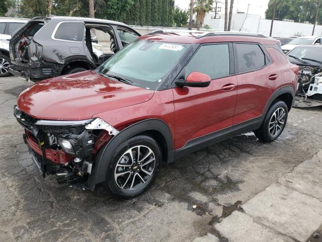 CHEVROLET TRAILBLAZE 2025 red  gas KL79MPSL1SB180444 photo #1