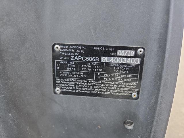 2020 PIAGGIO TYPHOON 50 - ZAPC506B9L4003403