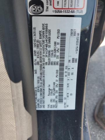 2016 FORD FIESTA SE - 3FADP4BJ4GM158865