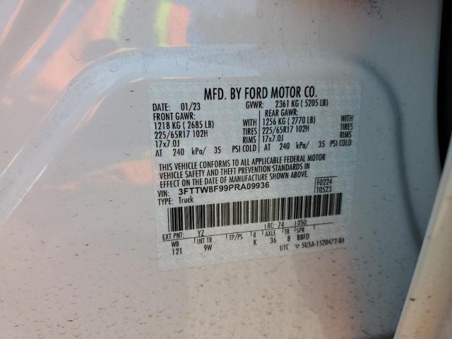 2023 FORD MAVERICK X 3FTTW8F99PRA09936