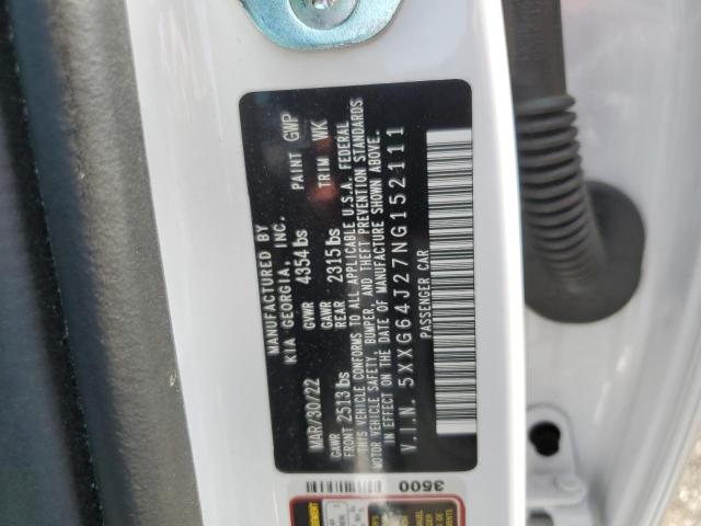 2022 KIA K5 GT LINE 5XXG64J27NG152111