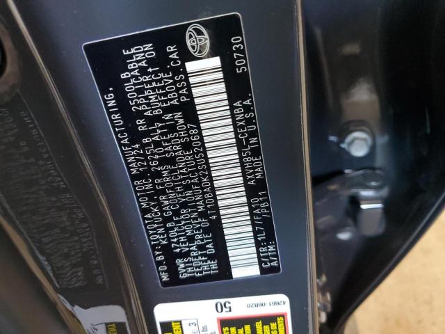 2025 TOYOTA CAMRY XSE - 4T1DBADK2SU520687