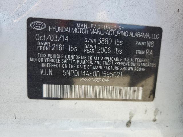 2015 HYUNDAI ELANTRA SE - 5NPDH4AE0FH595021
