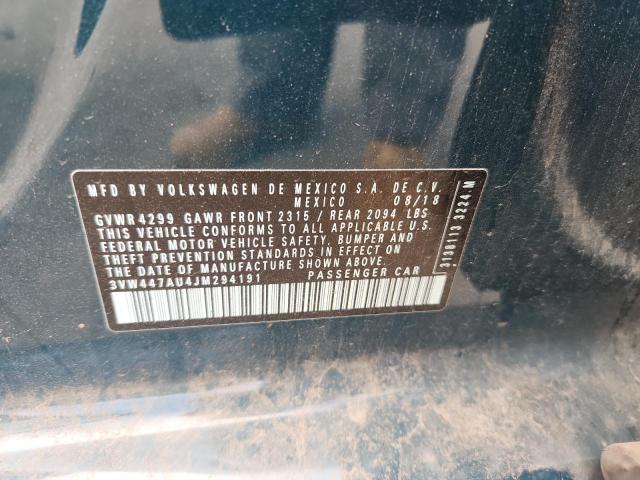 2018 VOLKSWAGEN GTI S/SE - 3VW447AU4JM294191
