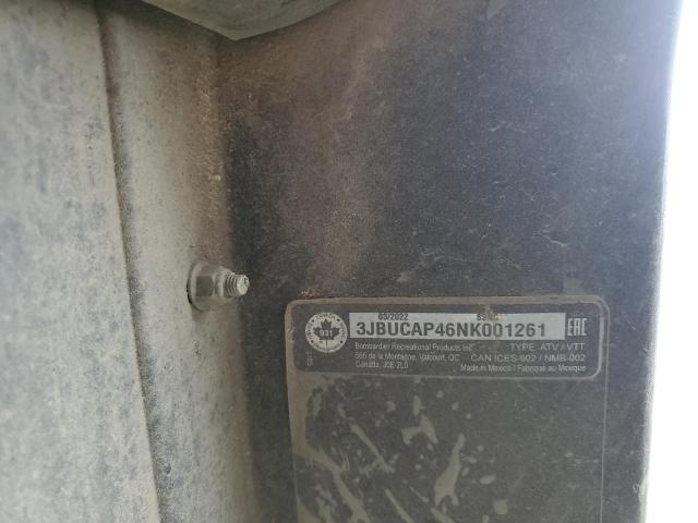 2022 CAN-AM DEFENDER M 3JBUCAP46NK001261