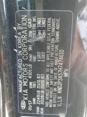 2017 KIA SOUL + KNDJP3A57H7474610