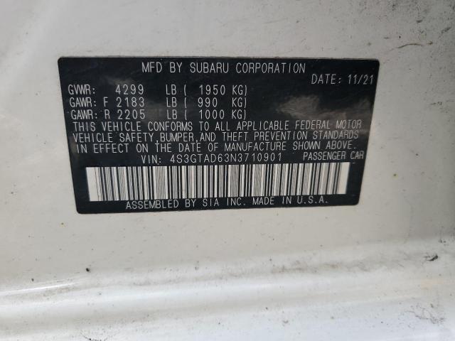 2022 SUBARU IMPREZA PR - 4S3GTAD63N3710901
