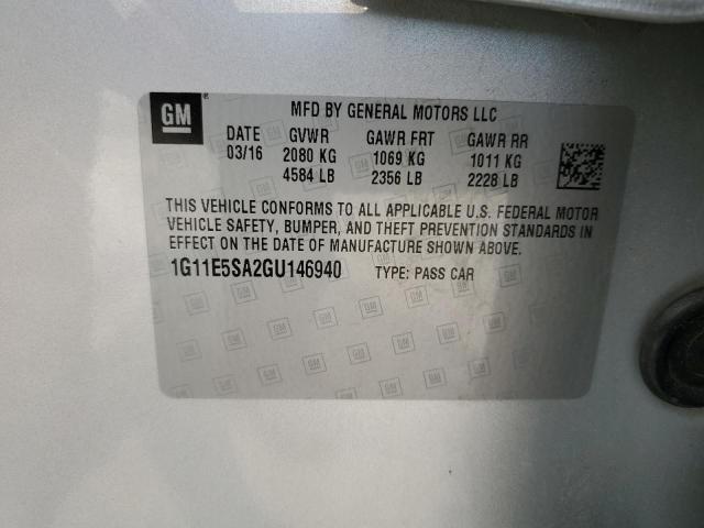 2016 CHEVROLET MALIBU LIMITED LTZ - 1G11E5SA2GU146940