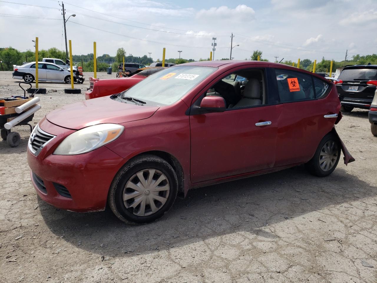 Lot #3256341340 2014 NISSAN VERSA S