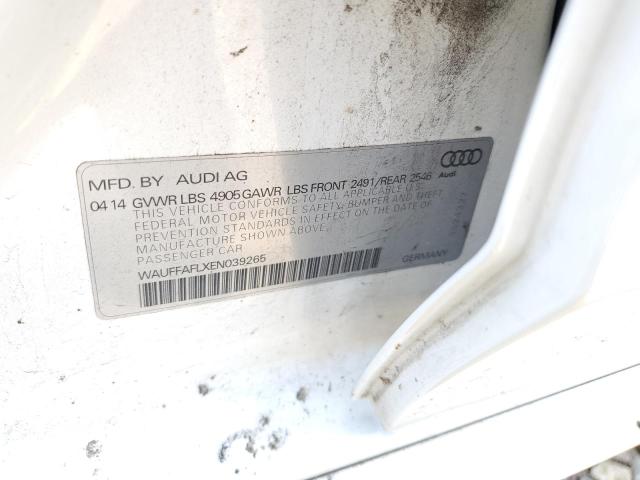 wauffaflxen039265 - 2014 Audi a4 premium plus - #61771835