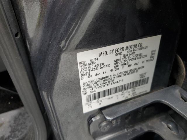 2015 FORD F250 SUPER - 1FT7W2BT5FEA44216