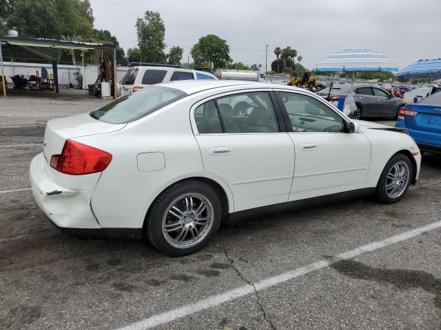 INFINITI G35 2004 white  gas JNKCV51E04M616543 photo #4