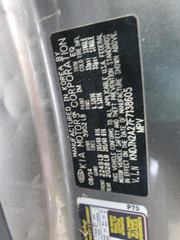 2015 KIA SOUL KNDJN2A27F7138605