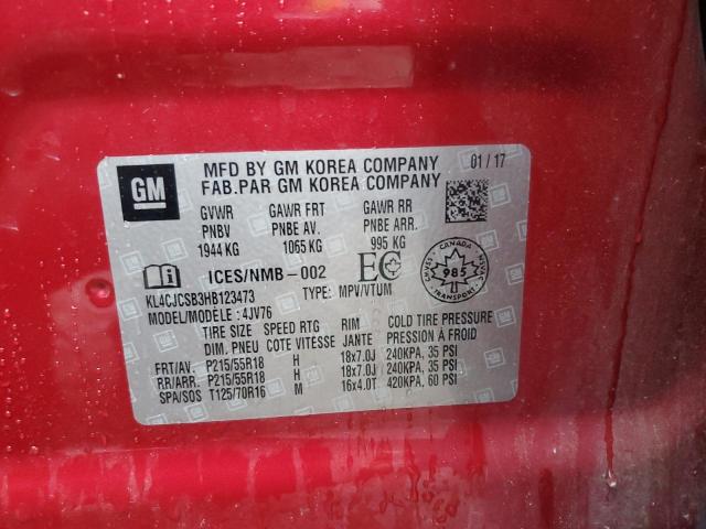 2017 BUICK ENCORE ESS KL4CJCSB3HB123473