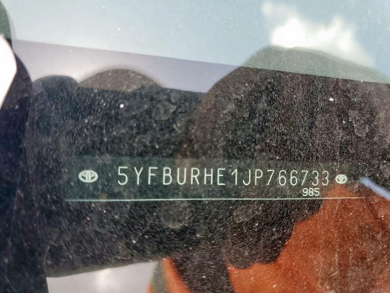 2018 TOYOTA COROLLA L - 5YFBURHE1JP766733