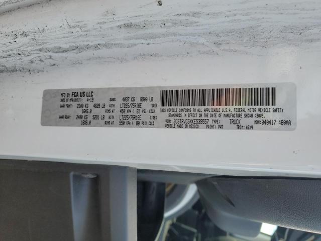 2019 RAM PROMASTER 3C6TRVCGXKE539557