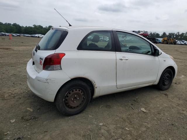 TOYOTA YARIS 2010 white  gas JTDJT4K32A5281863 photo #4