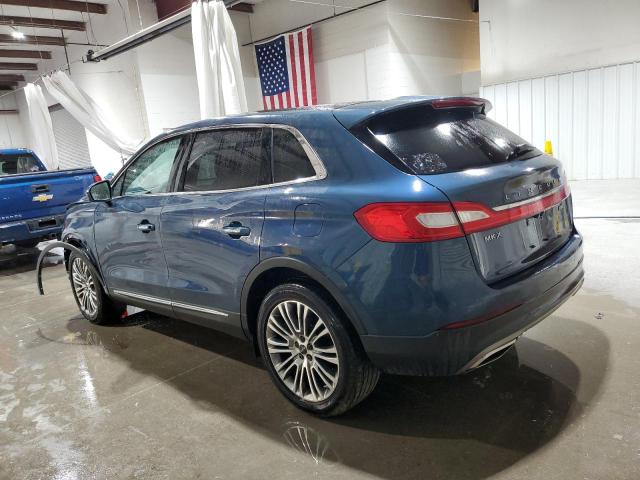 Vin: 2lmtj8lr7gbl75704, lot: 60962835, lincoln mkx reserve 20162