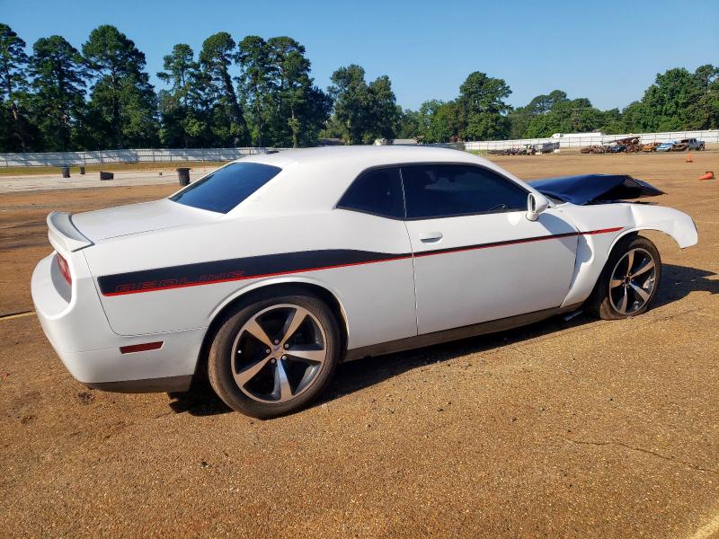 DODGE CHALLENGER 2014 white coupe gas 2C3CDYBTXEH153483 photo #4
