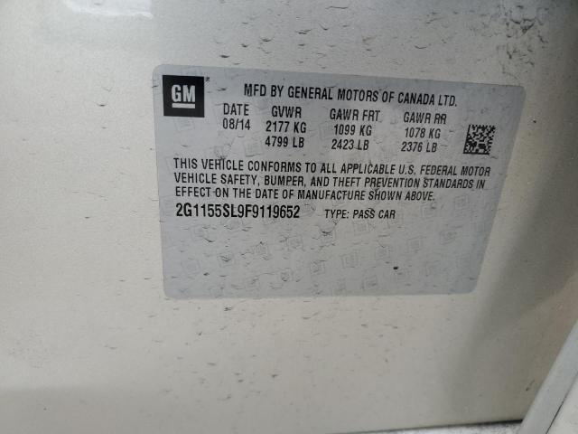 2015 CHEVROLET IMPALA LTZ 2G1155SL9F9119652