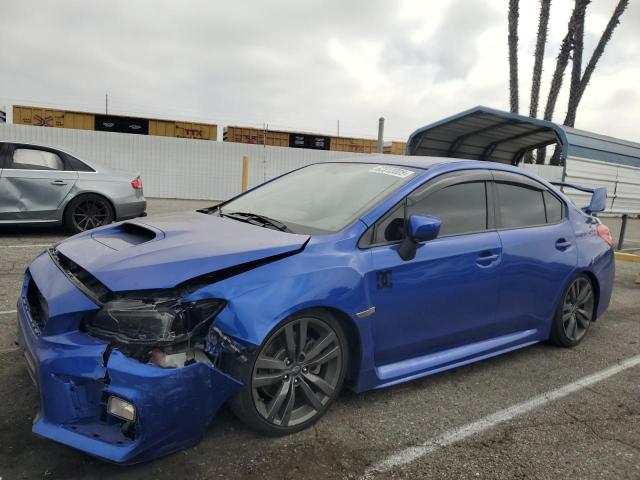 SUBARU WRX 2018 blue  gas JF1VA1A65J9836255 photo #1