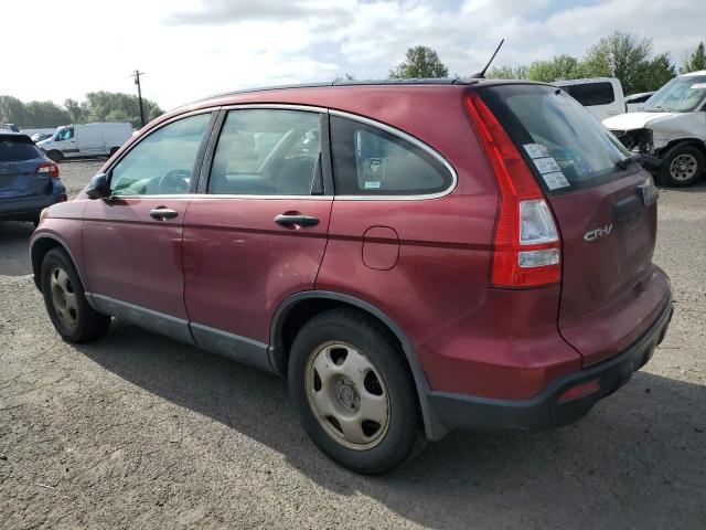 HONDA CR-V LX 2008 maroon  gas 5J6RE48358L036589 photo #3