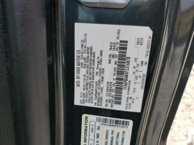 2015 FORD MUSTANG - 1FA6P8AM4F5316878