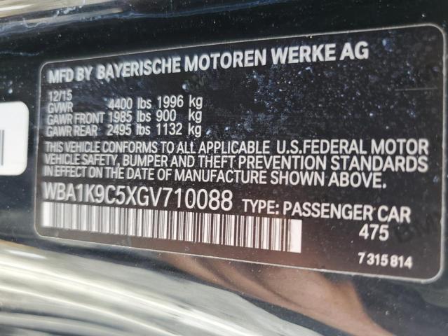 2016 BMW 228 I SULE - WBA1K9C5XGV710088