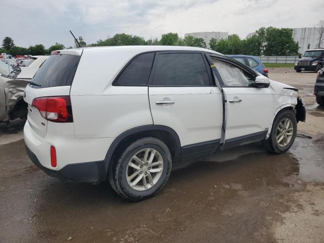 Vin: 5xyktca61fg615065, lot: 60558095, kia sorento lx 20153