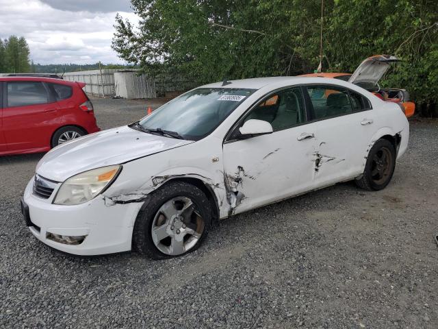 SATURN AURA XE 2009 white sedan 4d gas 1G8ZS57B19F164335 photo #1