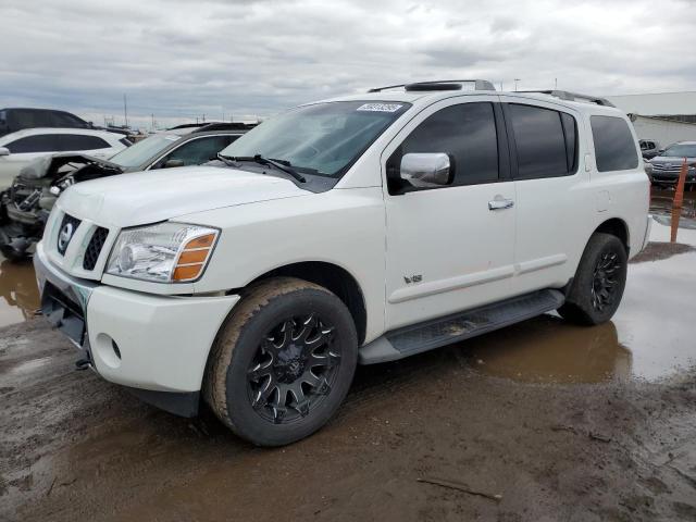 NISSAN ARMADA SE 2006 white  gas 5N1AA08B66N716335 photo #1