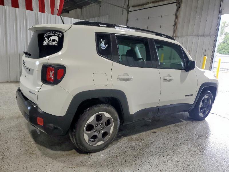 Vin: zaccjaat4gpe38355, lot: 60842275, jeep renegade sport 20163