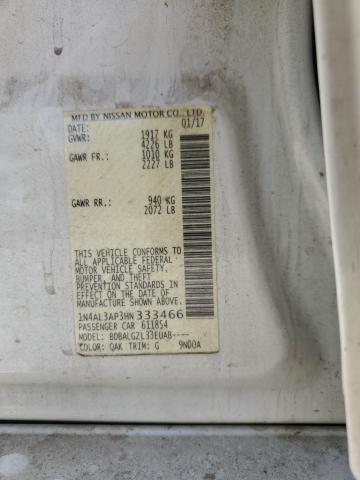 2017 NISSAN ALTIMA 2.5 - 1N4AL3AP3HN333466