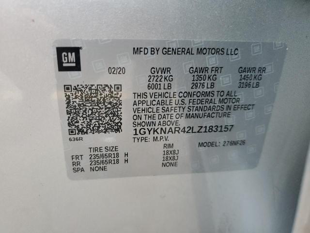 2020 CADILLAC XT5 LUXURY - 1GYKNAR42LZ183157