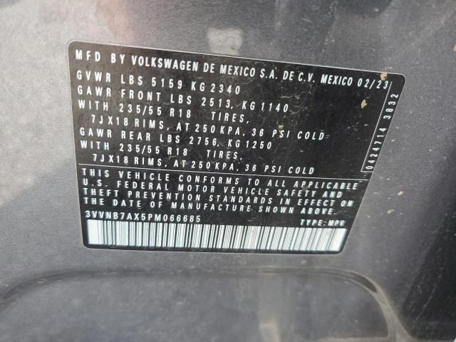 2023 VOLKSWAGEN TIGUAN SE 3VVNB7AX5PM066685
