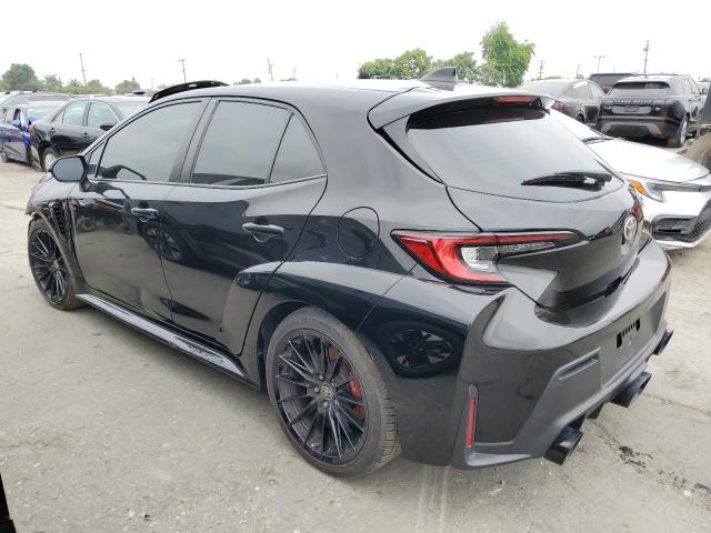 TOYOTA GR COROLLA 2023 black  Gasoline JTNABAAE5PA007217 photo #3