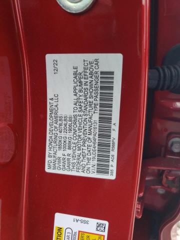 2023 ACURA INTEGRA A- - 19UDE4H64PA016131