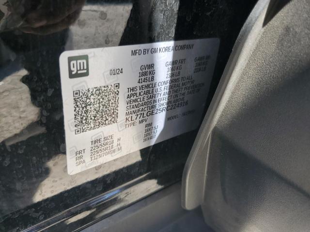 2024 CHEVROLET TRAX 1RS KL77LGE25RC224916