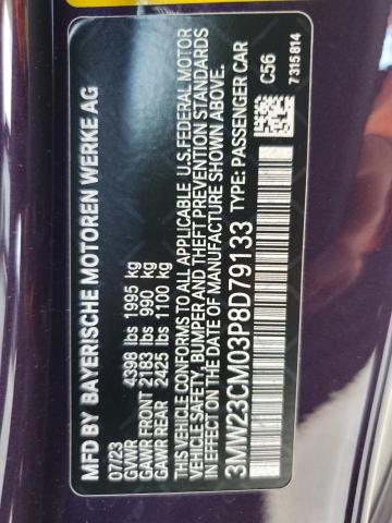 2023 BMW 230I 3MW23CM03P8D79133