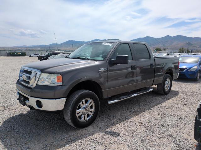 FORD F150 SUPER 2007 gray  flexible fuel 1FTPW14V97KD18755 photo #1