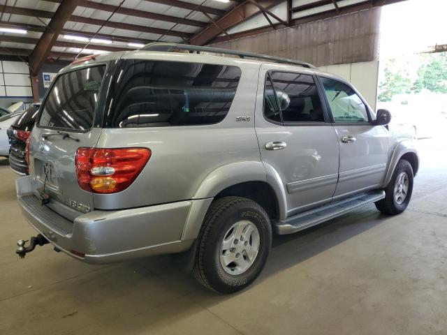 TOYOTA SEQUOIA SR 2004 silver 4dr spor gas 5TDBT44A84S207880 photo #4