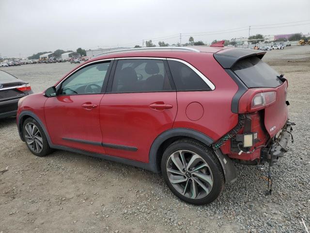 KIA NIRO EX TO 2017 red  hybrid engine KNDCE3LC0H5059652 photo #3