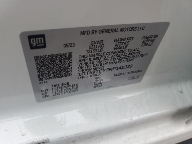 2024 GMC SIERRA K35 1GT59TEY3RF142333